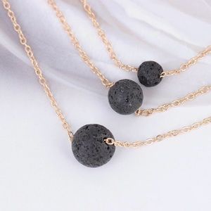 independent Jewelry - Essential oil diffuser Necklace with lava stone independent Jewelry - Essential oil diffuser Necklace with lava stone